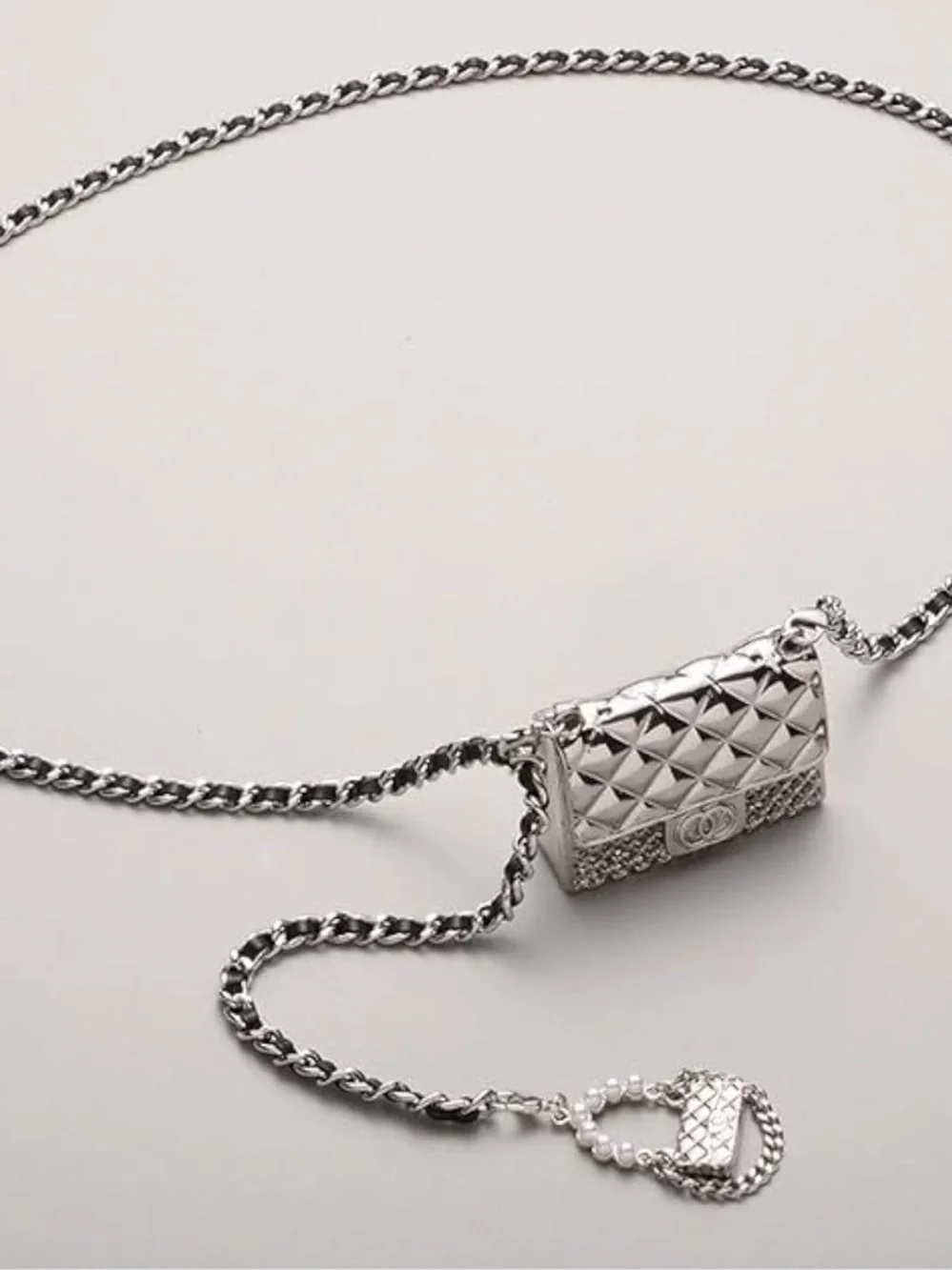 Anthropologie stylish silver